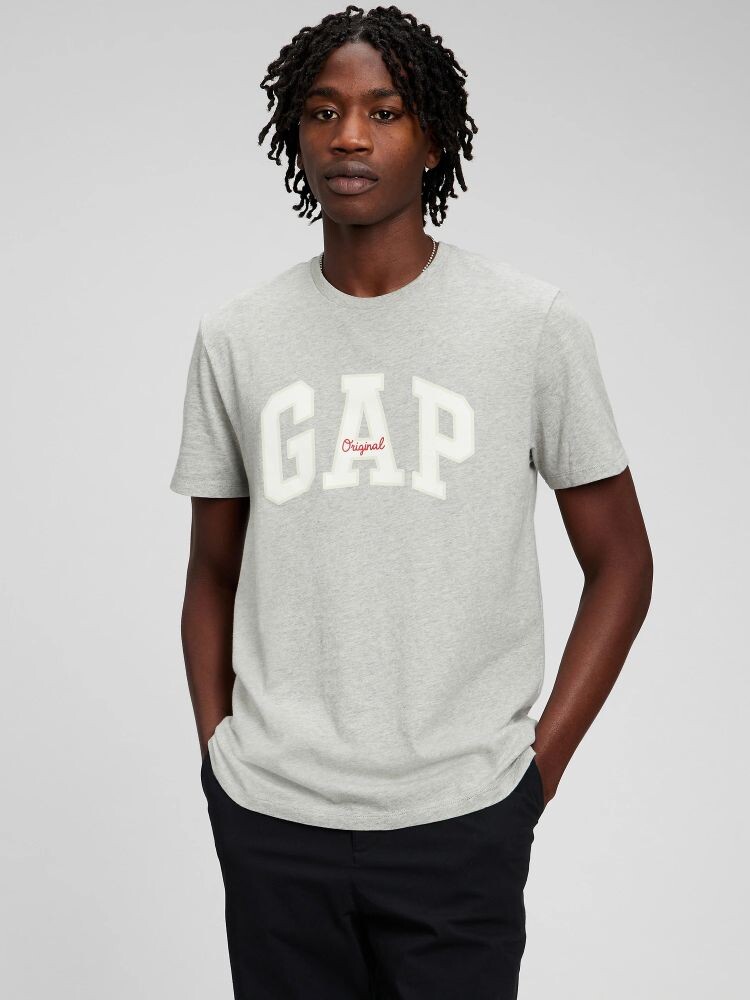 

Футболка с логотипом Gap, серый