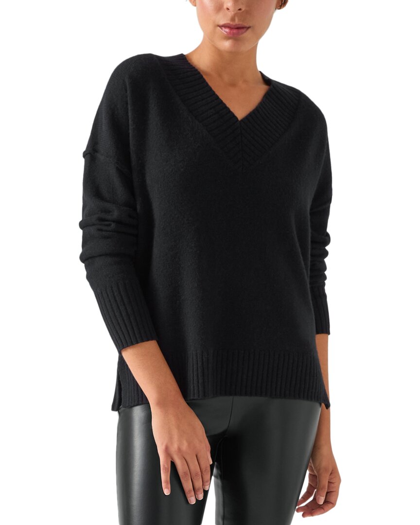 

LK Bennett Cara Вязаный топ из шерстяной смеси, черный