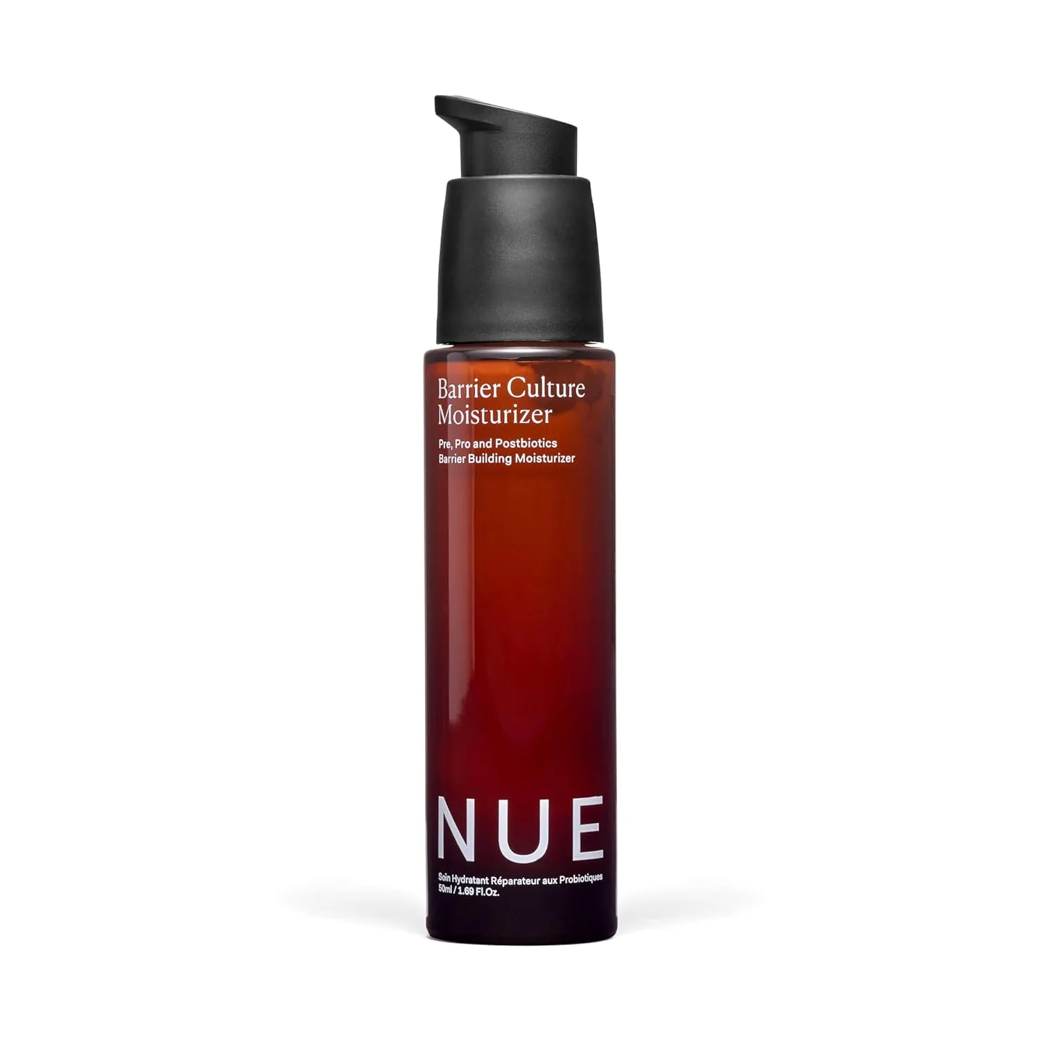 The Nue Co. Barrier Culture Moisturizer - увлажняющий крем для лица с пре- и пробиотиками, церамидами, пептидами, ниацинамидом и сквалоном, веганский, без глютена, для всех типов кожи, 50 мл