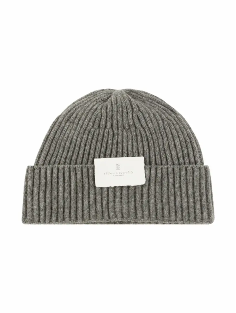 

Кашемировая шапка Brunello Cucinelli, серый