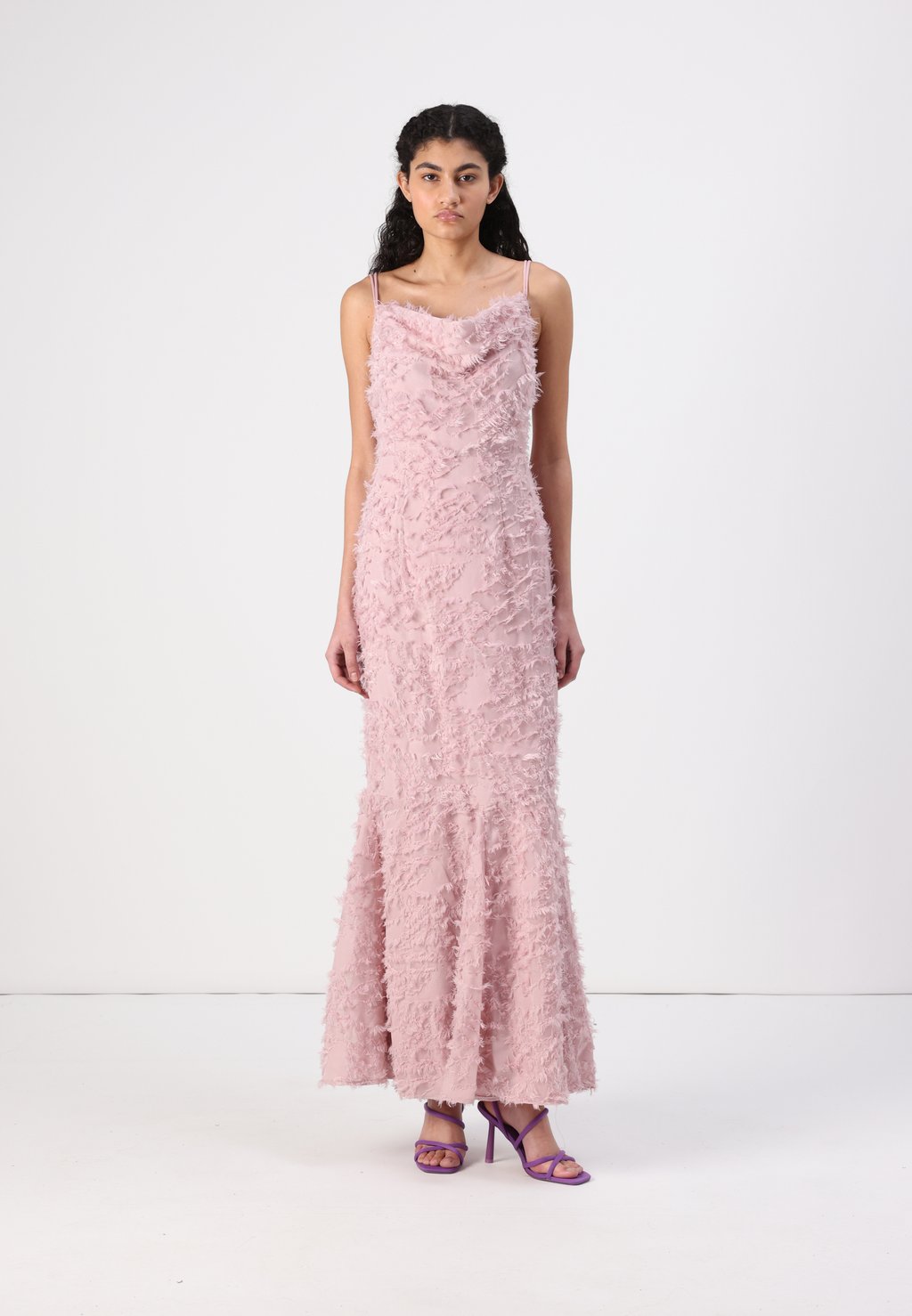 

Платье для особых случаев VIKATTY STRAP MAXI DRESS VILA, розовый