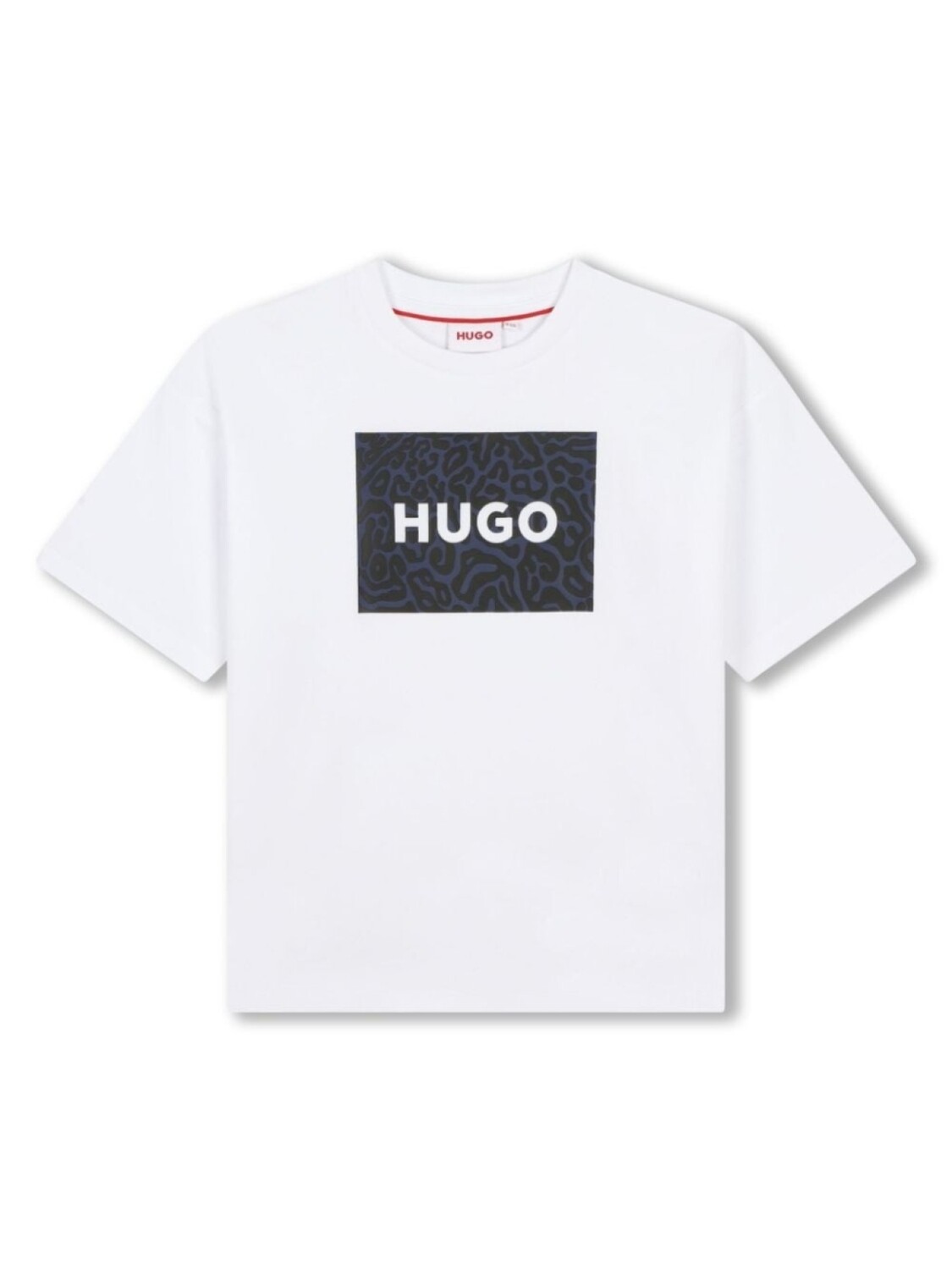 

HUGO KIDS футболка с логотипом, белый
