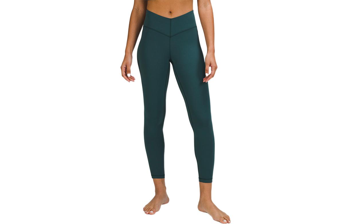 

Женские ленгсы для йоги Align Lululemon, цвет каштан/джава