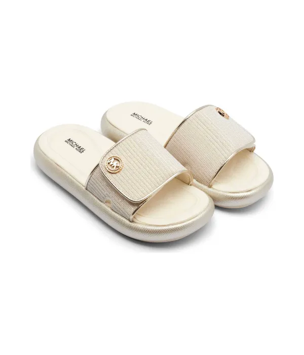 Тапочки Рэйлин Дарби Michael Kors Kids, бежевый — фото 3