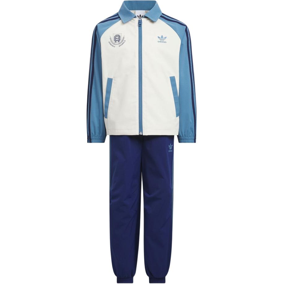 

Повседневный спортивный комплект из 2 предметов для детей 3-7 лет Adidas Originals, темно-синий/белый