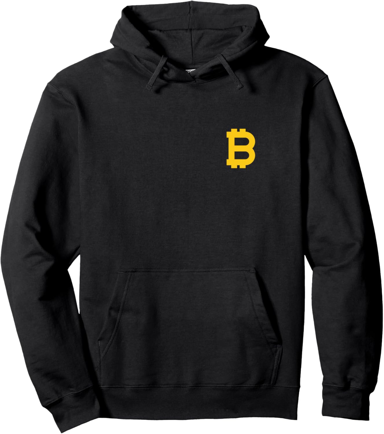 

Толстовка с логотипом Bitcoin Support Crypto Cryptocurency Bitcoin Logo, черная Bitcoin Tees & Apparel Company