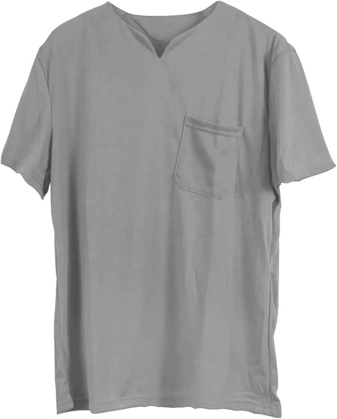 Мужская майка V-neck slim fit для тренировок — фото 3