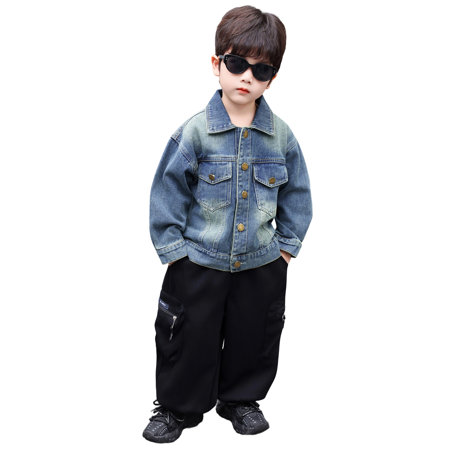 

Детская куртка Lapel Moderate EASTERN CAMEL, синий