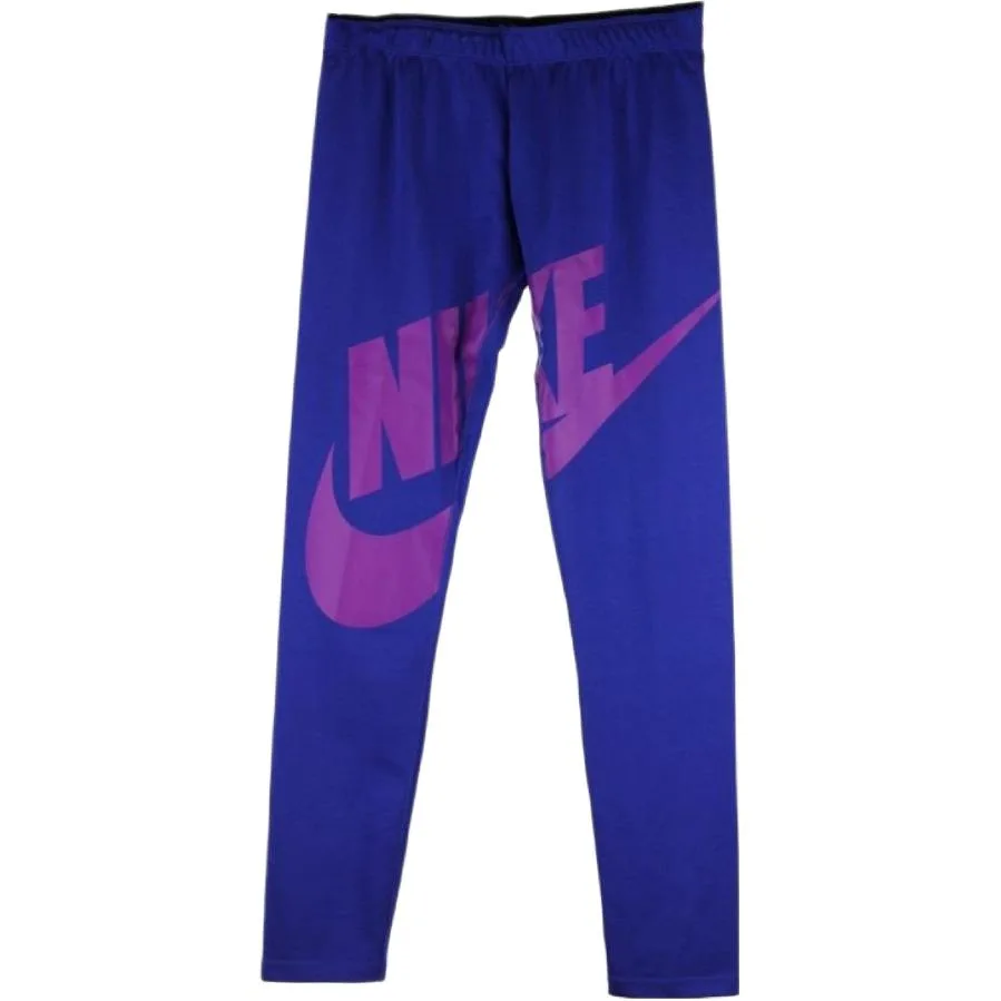 Nike Детские брюки сине-фиолетовые