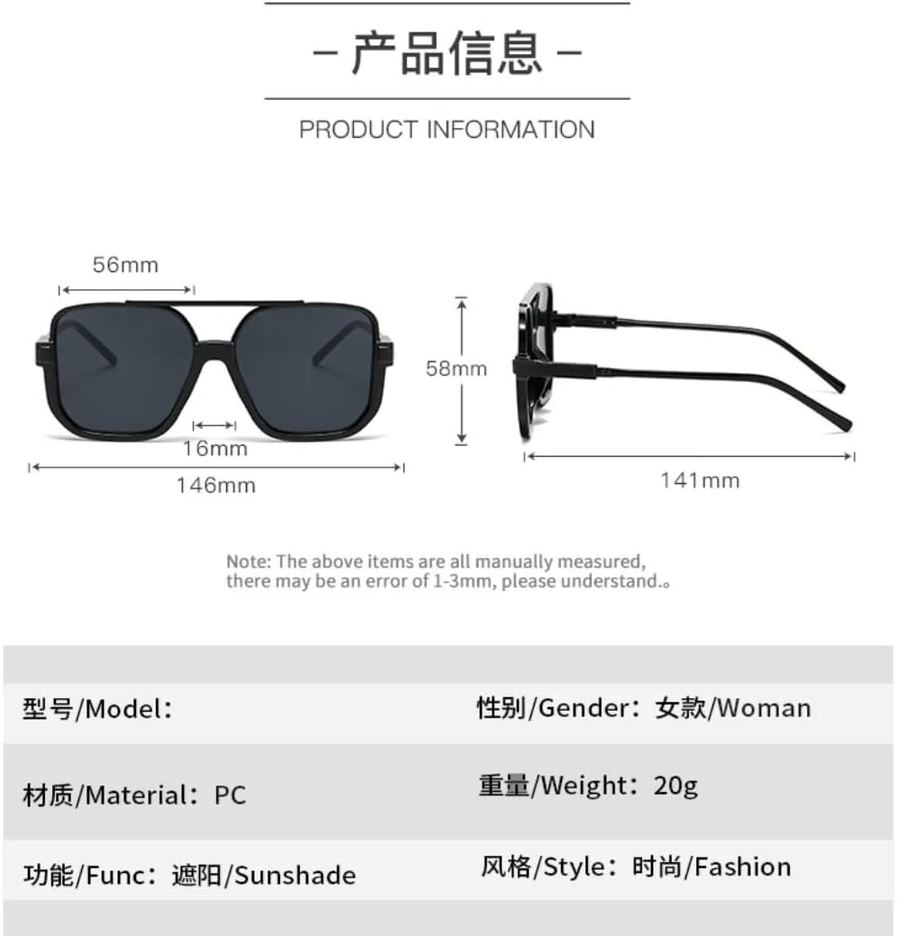 

Ретро большие солнцезащитные очки в полуободковой оправе для женщин, черные круглые солнцезащитные очки для мужчин, солнцезащитные очки для женщин SZVVBKK, 2