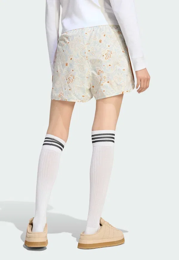 Спортивные штаны Adidas Originals Summer Glow AOP Tracksuit Bottoms, мультиколор-ржаво-оранжевый — фото 3
