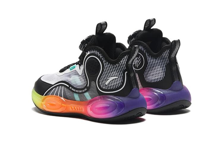 Баскетбольные кроссовки Alien 3.0 для детей PS Low-top серые Anta Kids, серый — фото 3