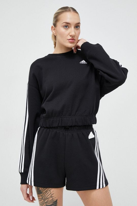 

Толстовка Adidas из хлопка adidas, черный