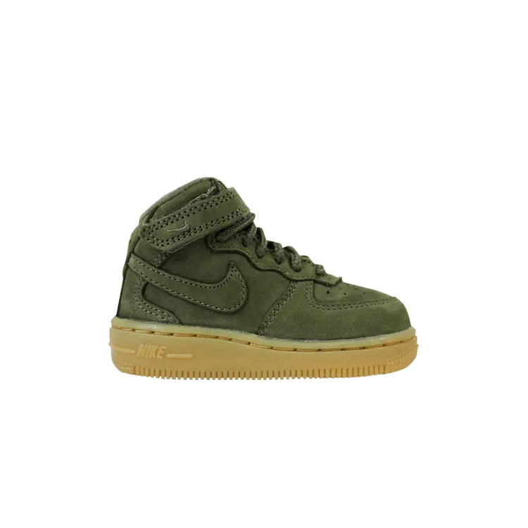 

Кроссовки Nike Force 1 Mid WB TD 'Medium Olive', зеленый