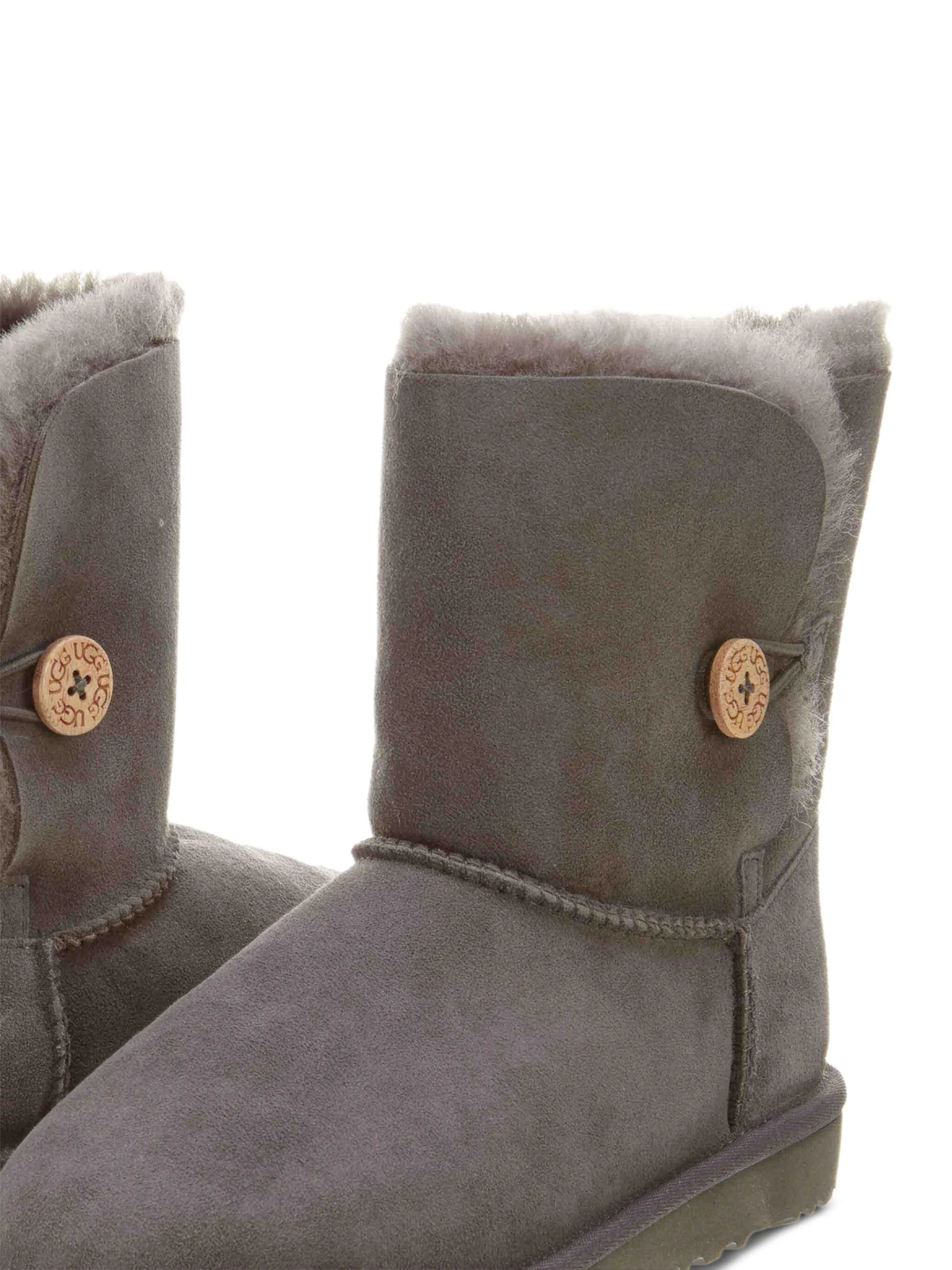 Ботинки Bailey Button Ugg Kids, серый — фото 2
