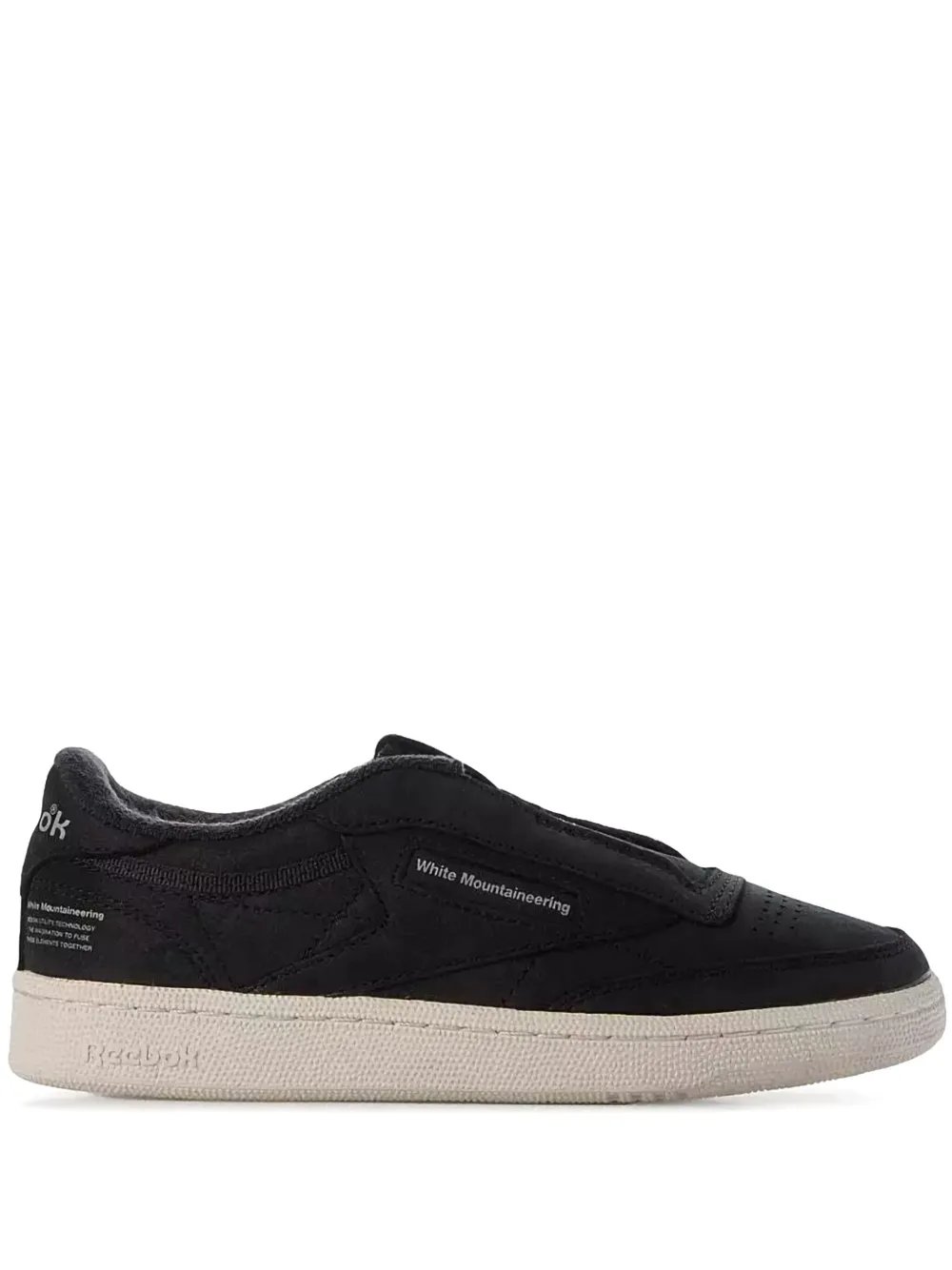 

Кроссовки Club C 85 Black/Chalk/Grey из коллаборации с White Mountaineering REEBOK, черный