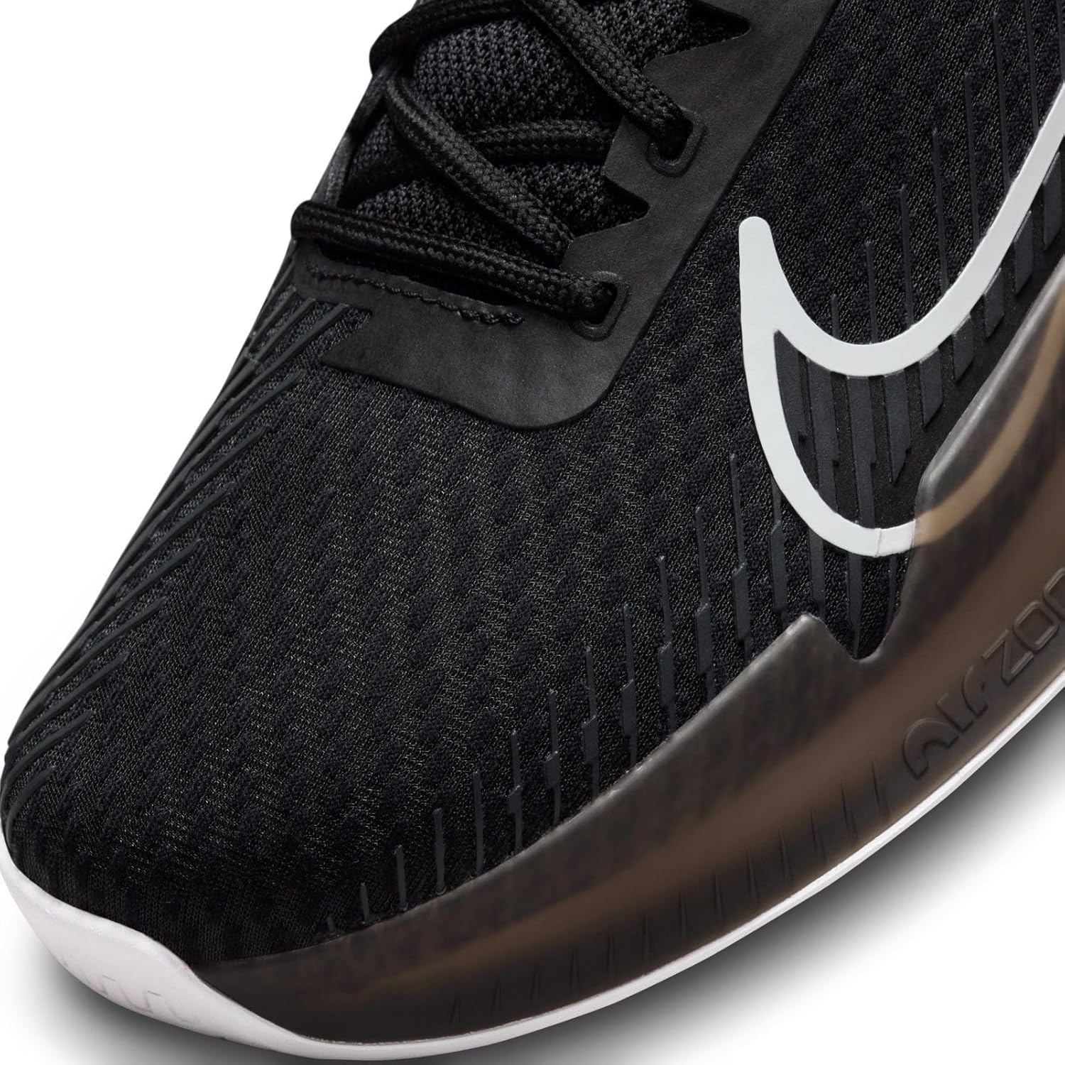 Мужские кроссовки Nike Zoovapor 11 HC на шнуровке, Black/White/Anthracite — фото 4