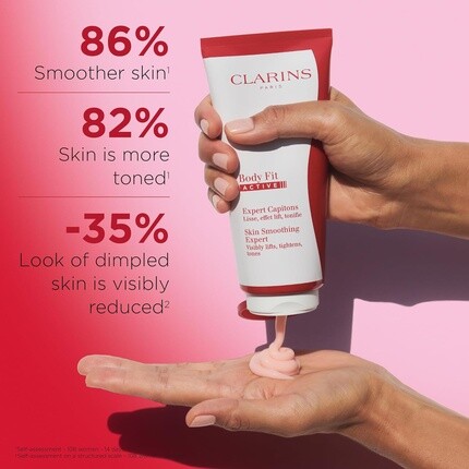 Активный гель-крем Clarins Body Fit Борется с целлюлитом Заметно подтягивает Подтягивает тон Разглаживает кожу Мгновенный эффект лифтинга Увлажняет все типы кожи 6,9 унций — фото 2
