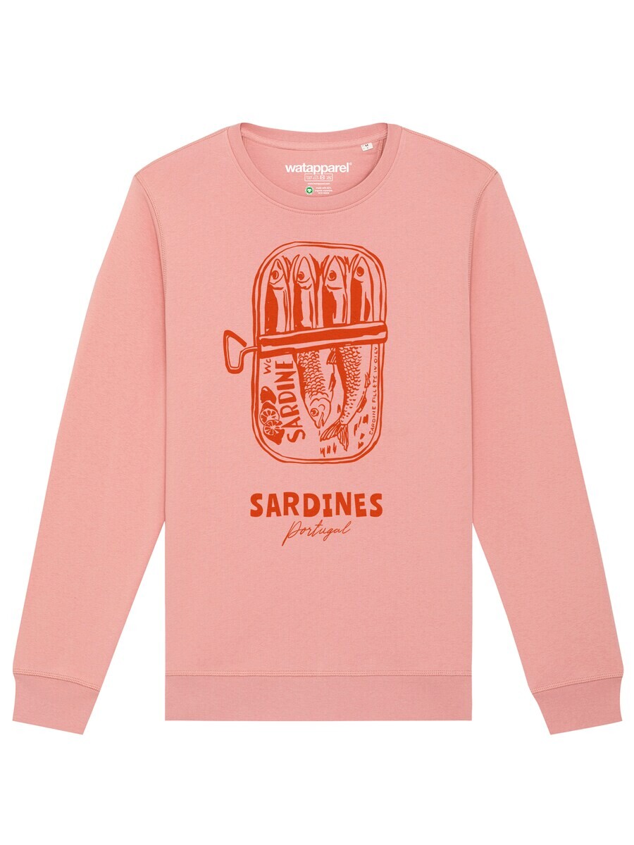 

Свитер Watapparel Sweatshirt Sardines Portugal, розовый