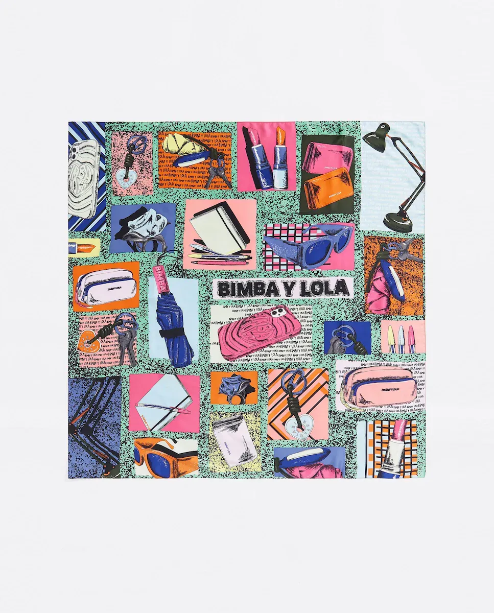 

Аксессуары и логотипы для женских шарфов Bimba y Lola, зеленый