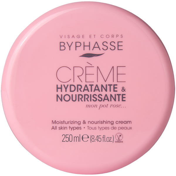 

Увлажняющий и питательный крем для тела, 250 мл Byphasse Body care