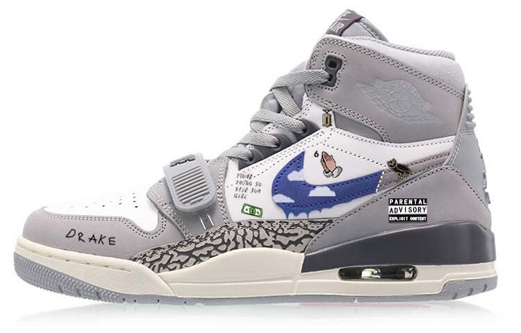 

Мужские баскетбольные кроссовки Jordan Legacy 312 Vintage, grey