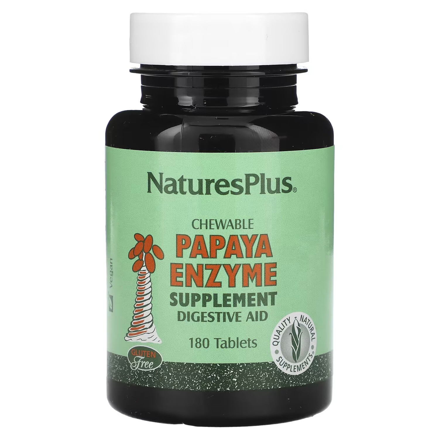 

Добавка NaturesPlus Жевательная с ферментом папайи, 180 таблеток