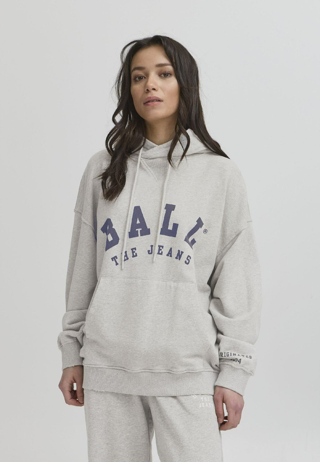 

Толстовка BAMALDINI - Hoodie BALL, серый