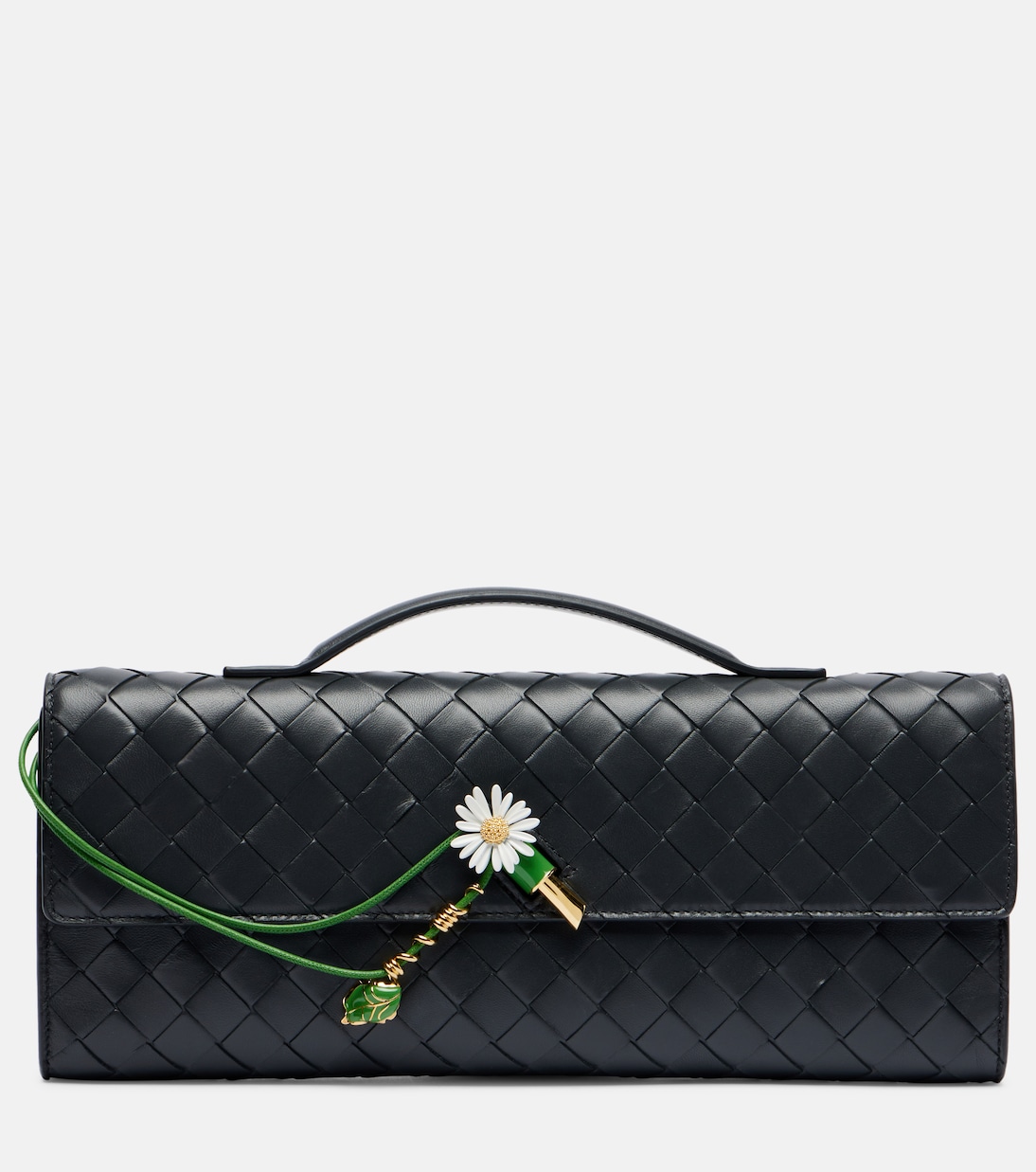 

Клатч Andiamo Intrecciato из кожи Bottega Veneta, Ardois/Daisy Flow-Mb