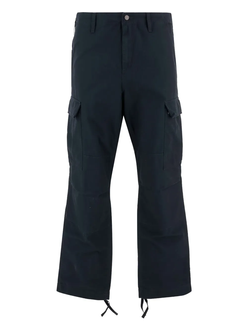 

Хлопковые брюки CARHARTT WIP, черный