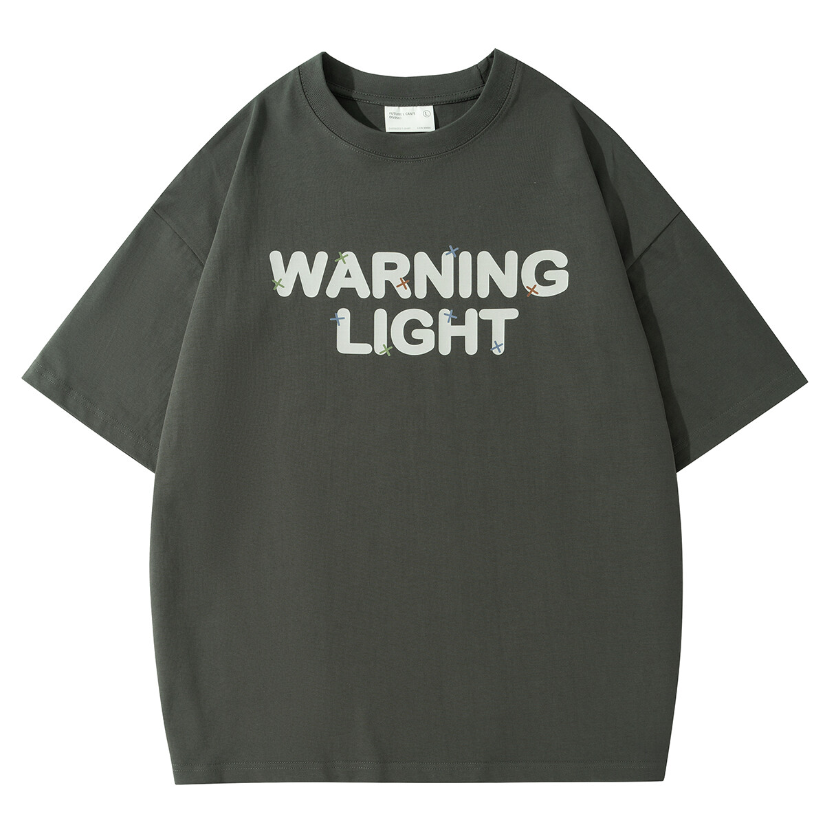 

Warning Light ПРЕДУПРЕЖДАЮЩИЙ СВЕТ Футболка унисекс, Черный