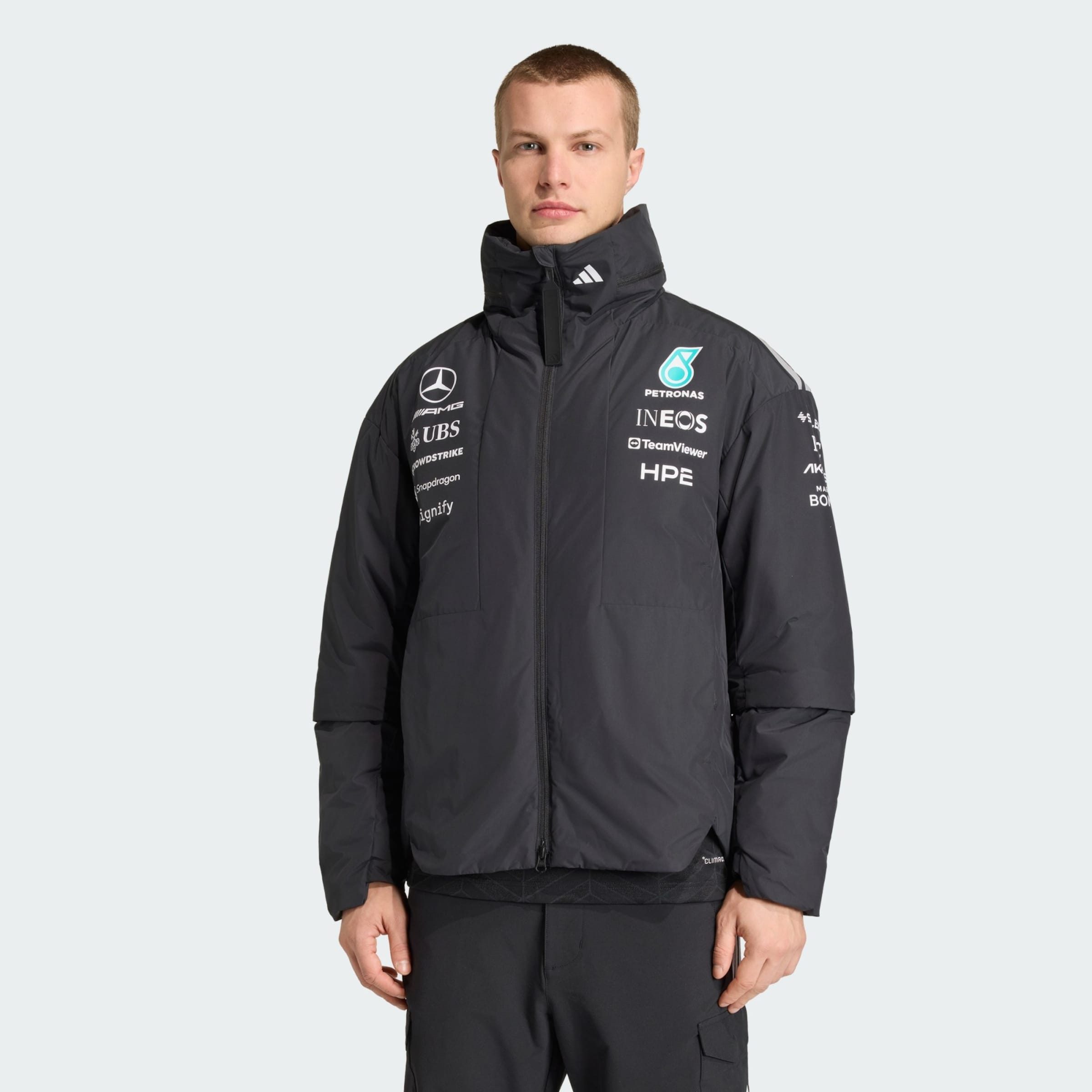 Adidas Performance Куртка Performance 'Mercedes-AMG Petronas Formula 1 Team' в черном цвете — фото 2