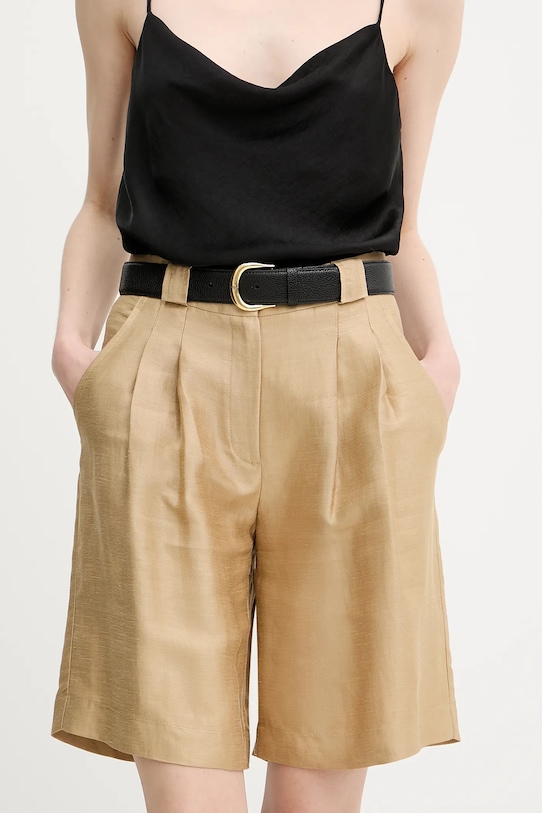 

Шорты с добавлением льна Savoureux La Petite Française, зеленый