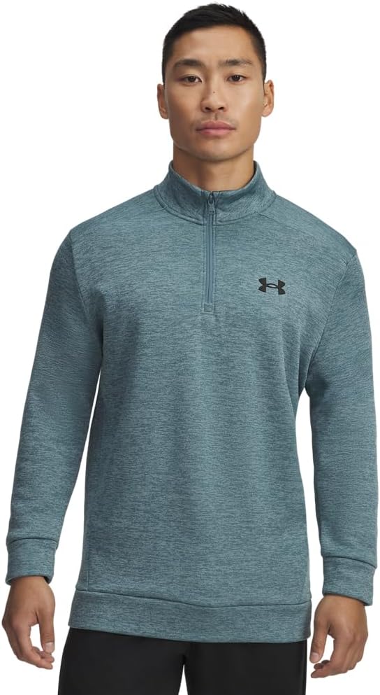 

Under Armour мужская флисовая толстовка с застежкой на четверть, (587) Jasper Blue/Black