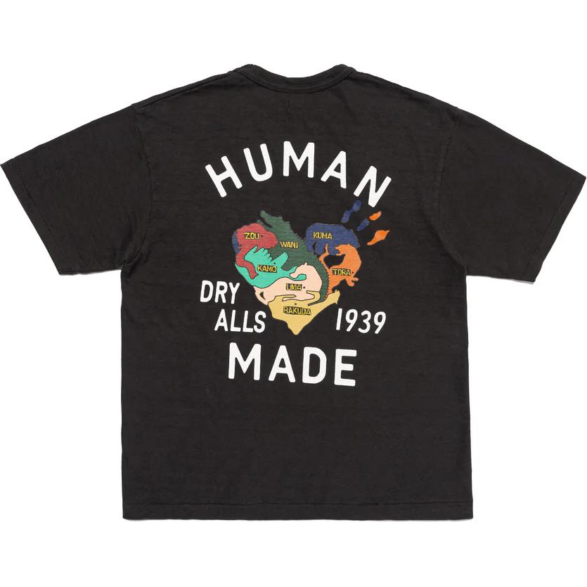 

Футболка с рисунком №3 HUMAN MADE, черный