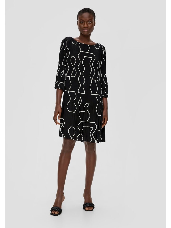 

Короткое платье s.Oliver BLACK LABEL Kleid kurz, черный