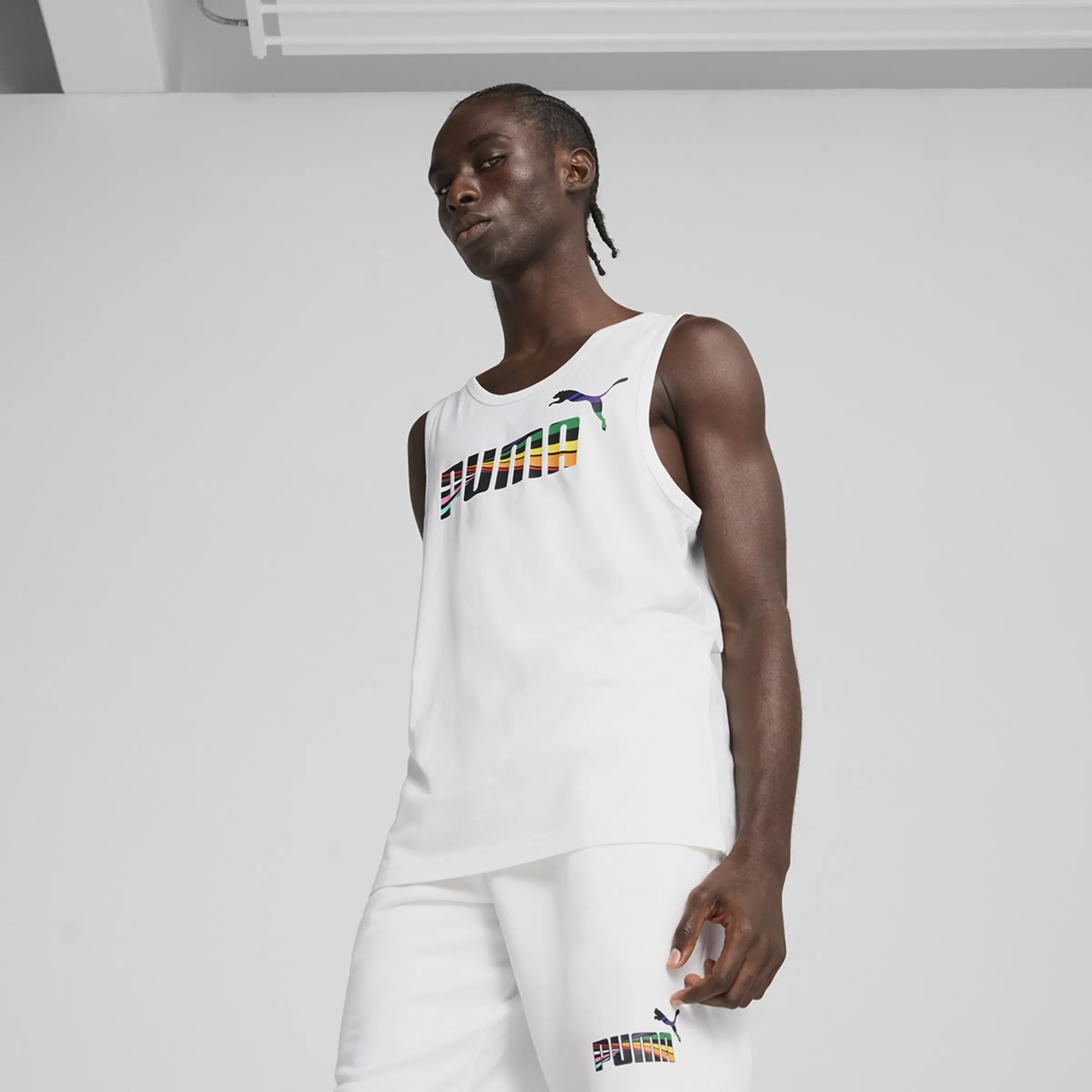 

Мужская майка LOVE UNITED Puma, белый