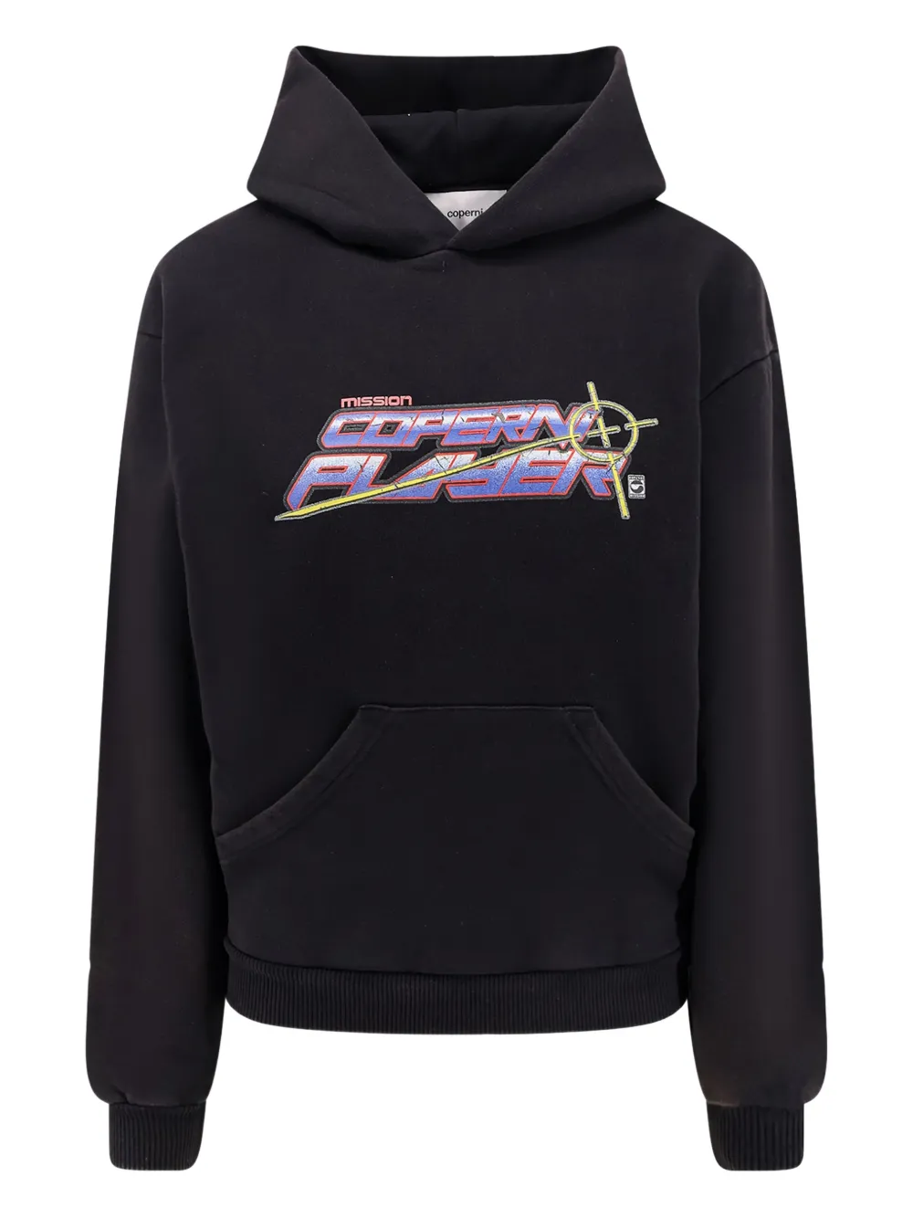 

Худи с логотипом и карманом-кенгуру Coperni, черный