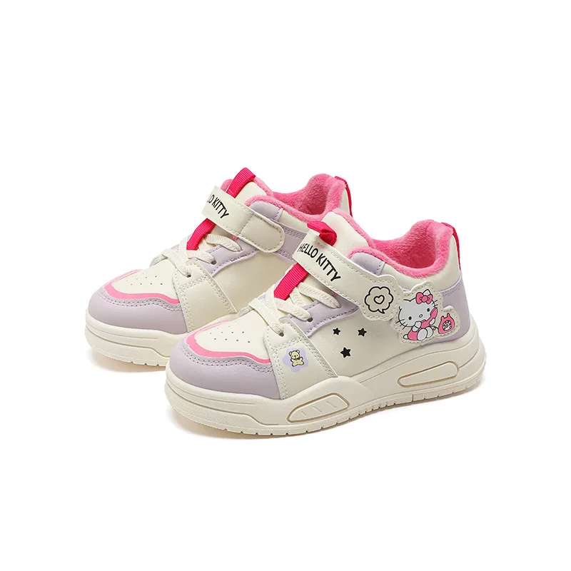 Детские кроссовки для скейтбординга Unisex Sanrio, бежевый фиолетовый — фото 4