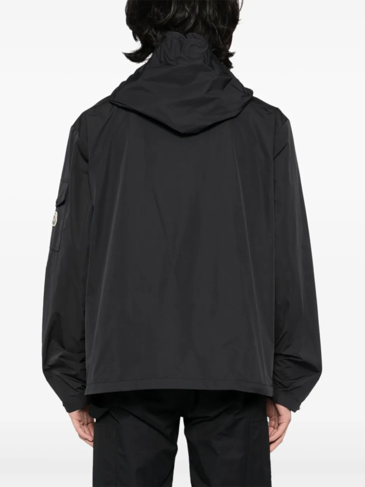 Moncler куртка Sassiere Hood, черный — фото 4