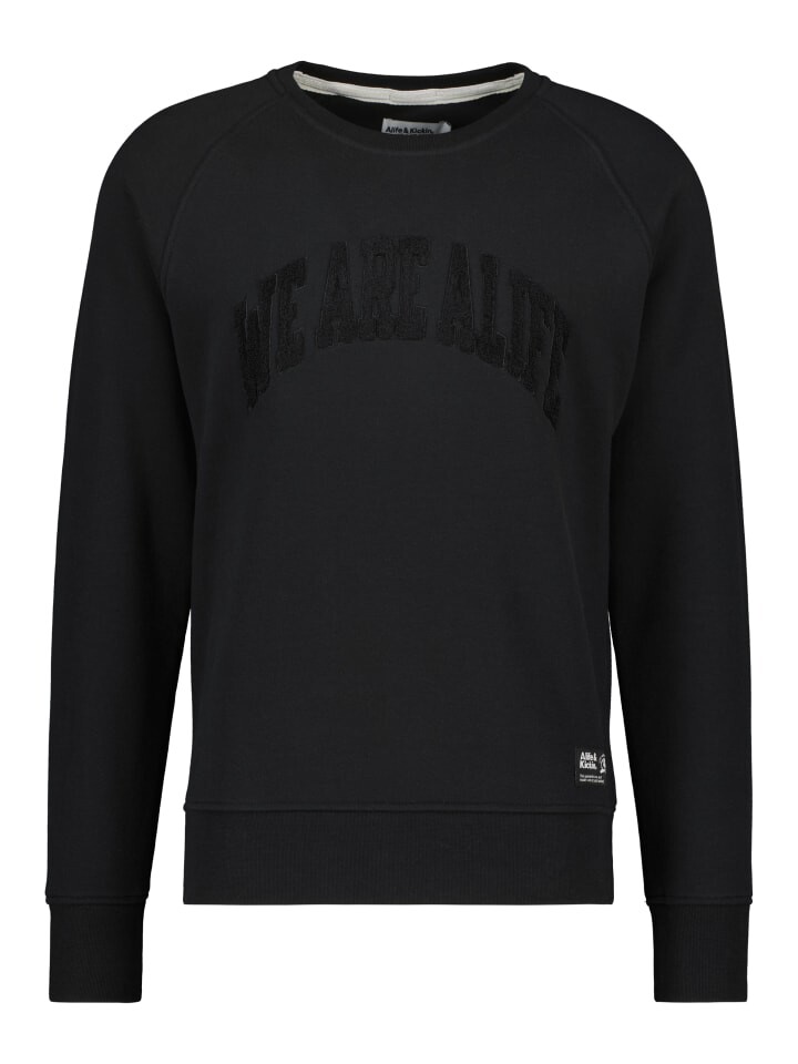 

Толстовка alife and kickin Rundhalspullover, Pullover LevinAK A, цвет moonless