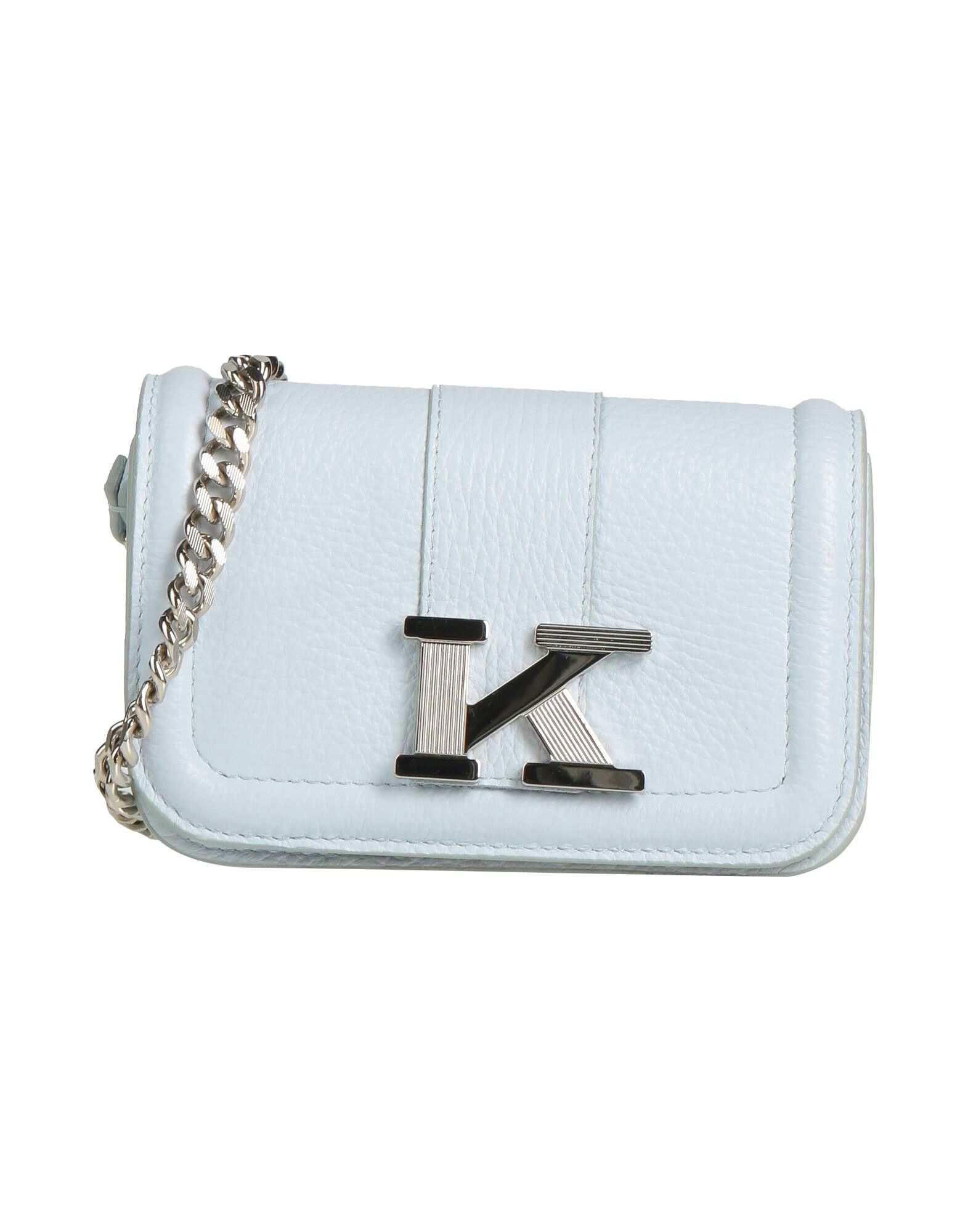 

Сумка через плечо Kiton, небесно-голубой