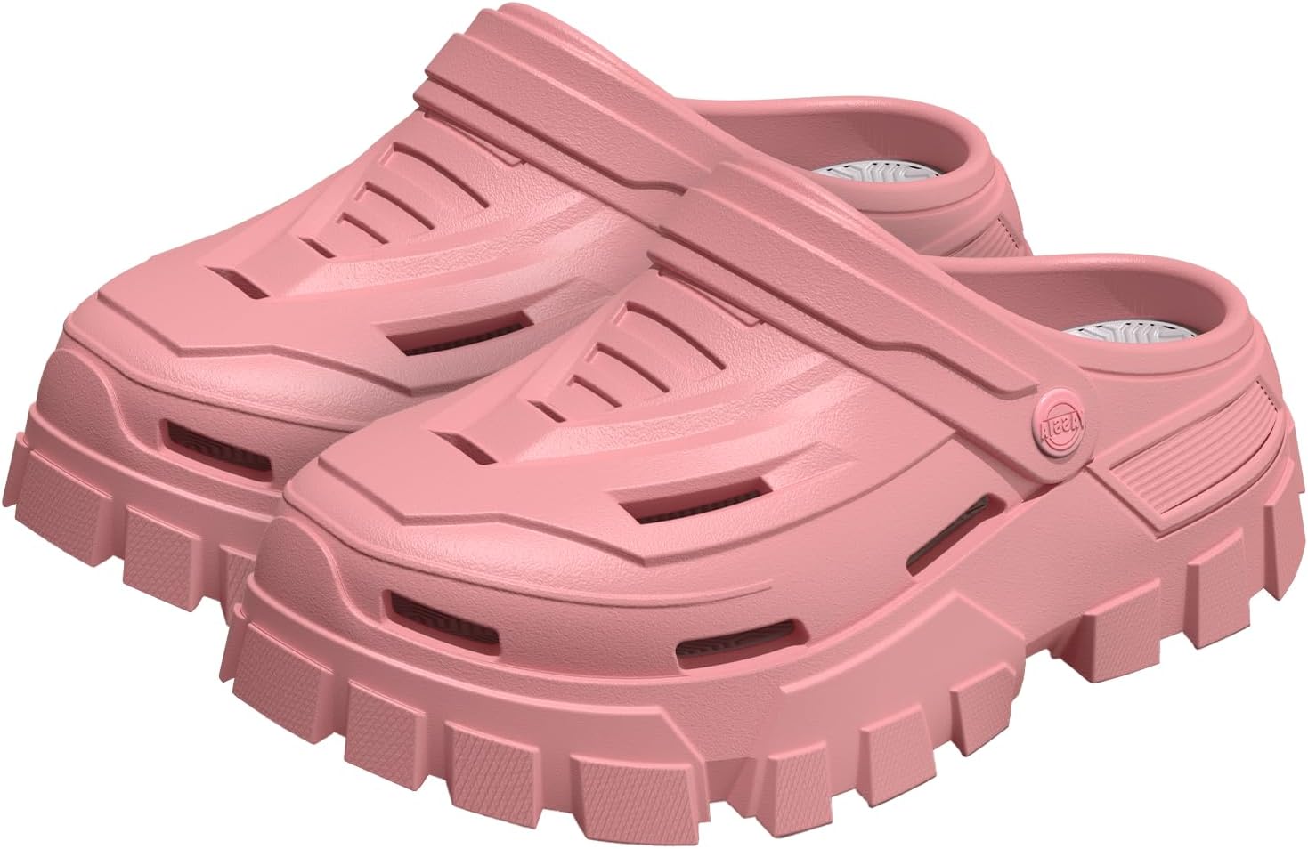 

Классические перфорированные сабо унисекс YASSIA, Coral Powder