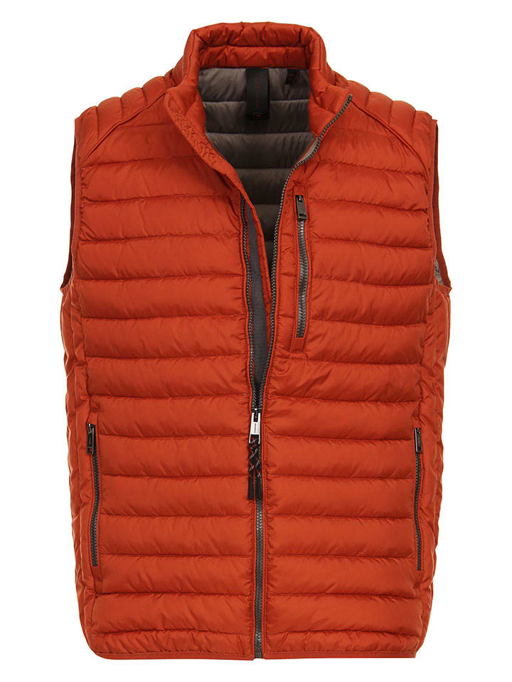 

CASAMODA Стеганый жилет оранжевого цвета