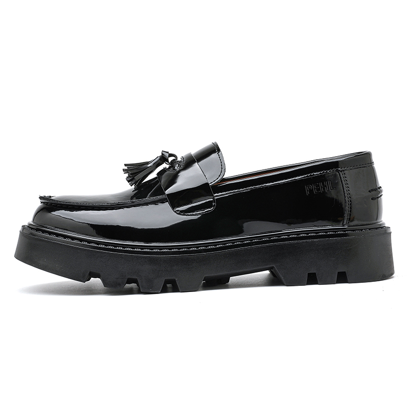 PEHL Мужские повседневные туфли Men's Low top Black/Green — фото 3