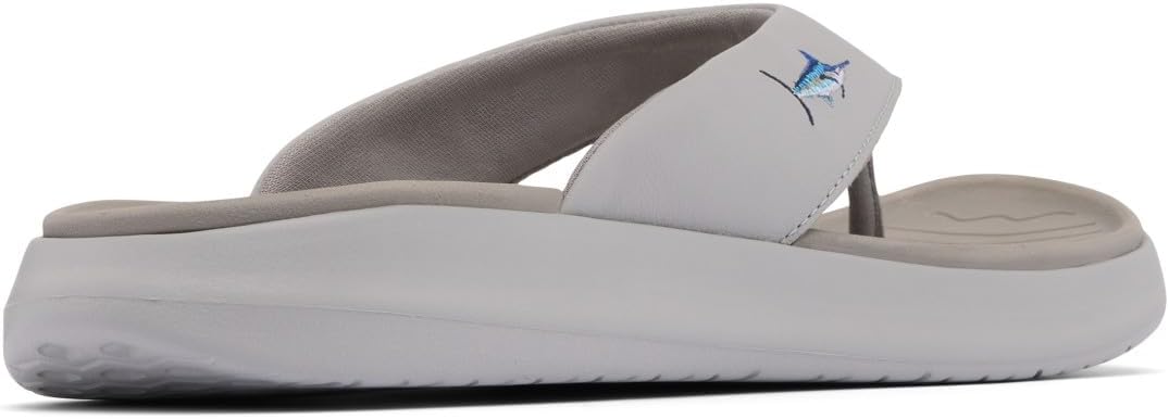 Сандалии Columbia mens Pfg Boatside Fish Flip, Slate Grey/Ti Titanium — фото 2