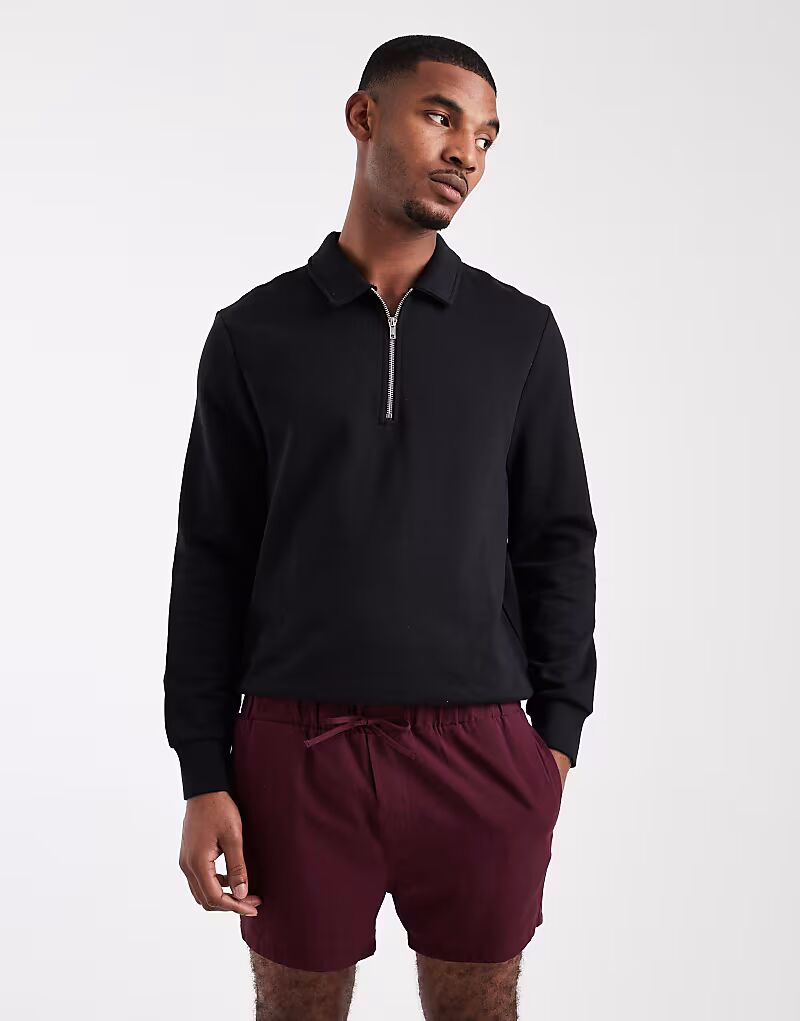 

Короткие шорты бордового цвета Asos Design