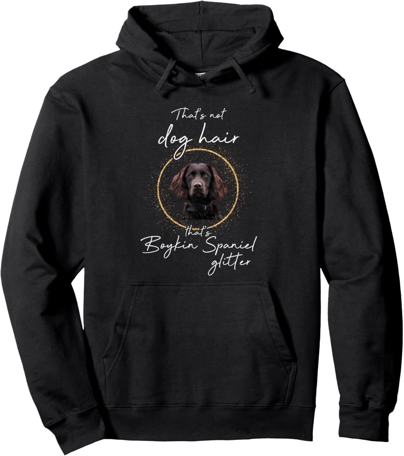 

Худи с изображением спаниеля Бойкина Boykin Spaniel Gift Ideas, черный