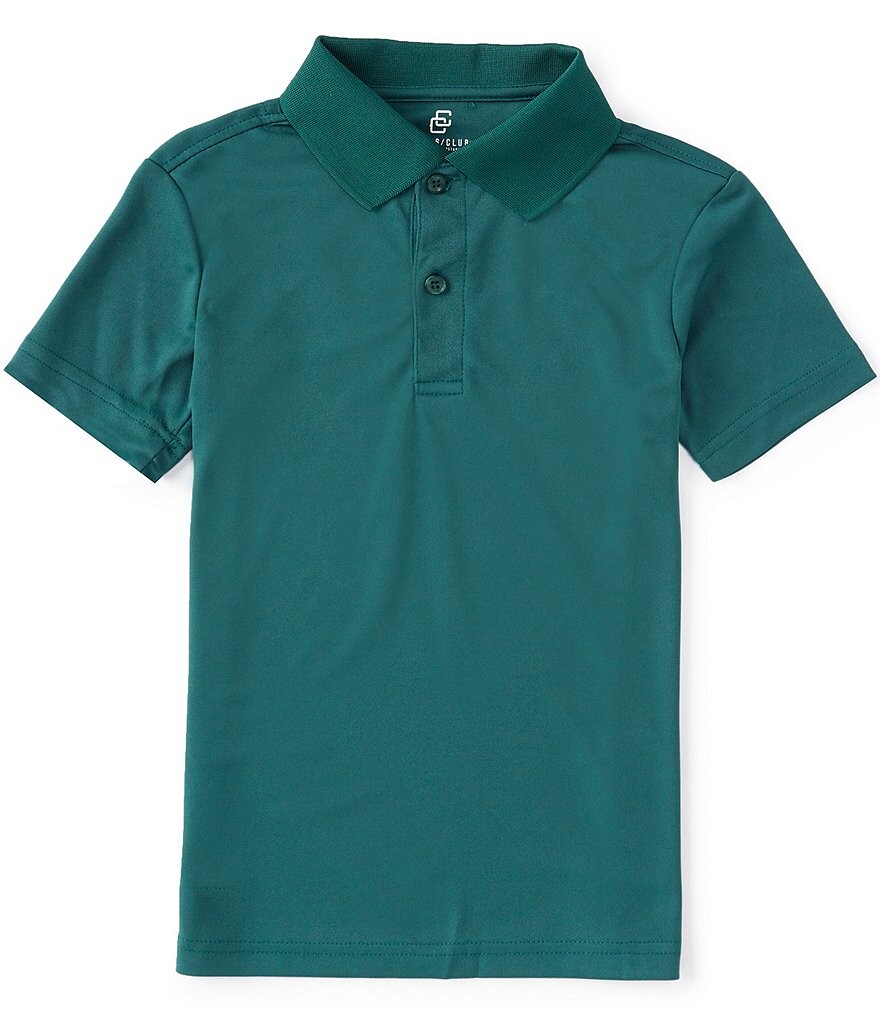 

Рубашка-поло из пике с короткими рукавами для больших мальчиков Class Club 8–20, зеленый