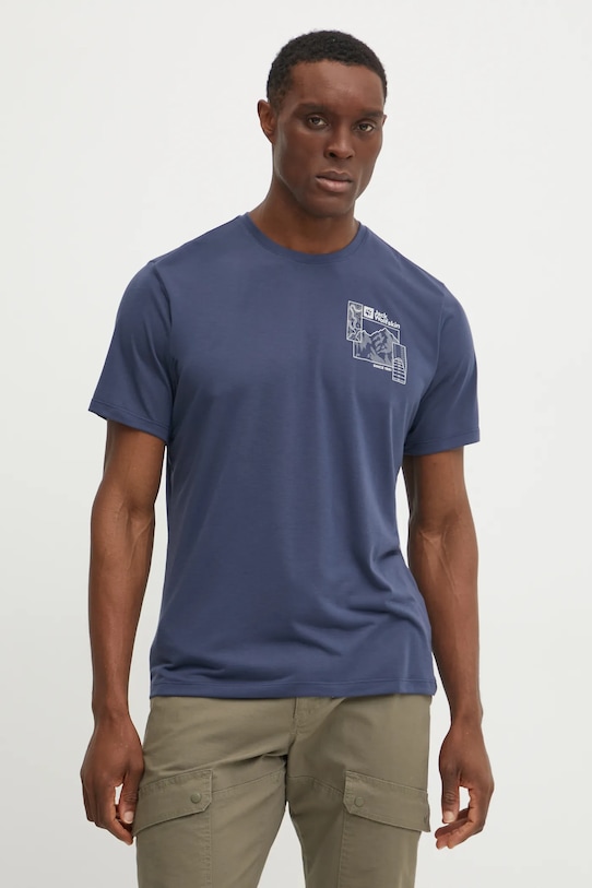 

Футболка спортивная Vonnan Jack Wolfskin, темно-синий